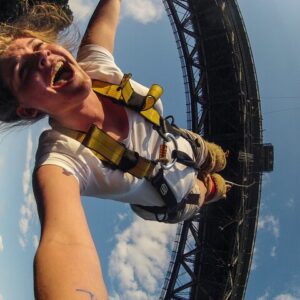 Bungee jumping experience in Victoria Falls