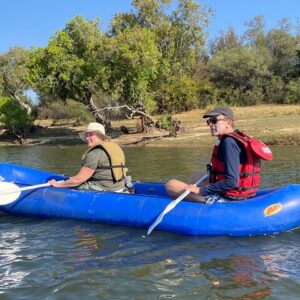Canoe safaris in zambezi national in Lake Kariba