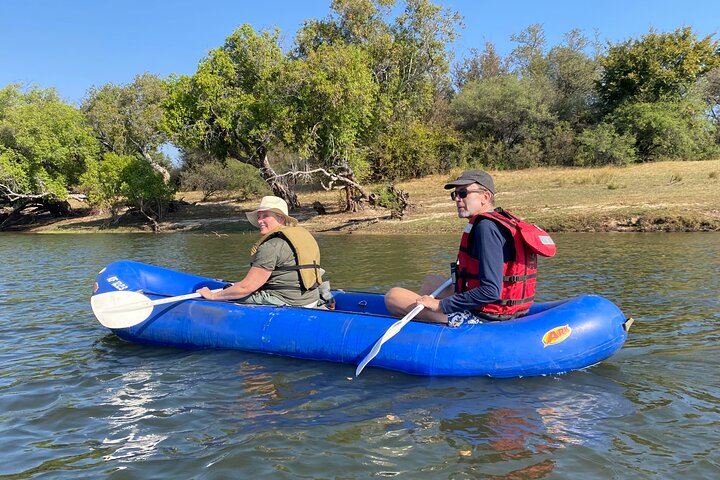 Canoe safaris in zambezi national in Lake Kariba