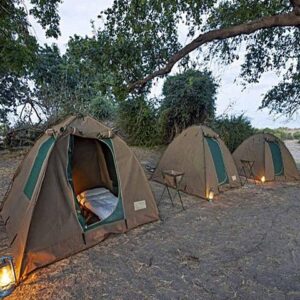 Chobe national park camping safari in Victoria Falls