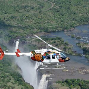 Flight of the angels in Victoria Falls