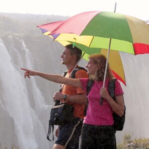 Guided tour of the falls in Victoria Falls