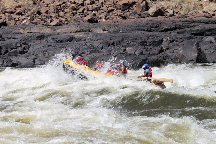 Half day zambezi river white in Victoria Falls