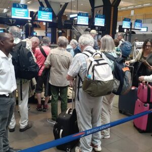 Harare international airport private traveler in Harare