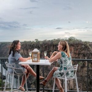 Lookout caf lunch victoria falls in Victoria Falls