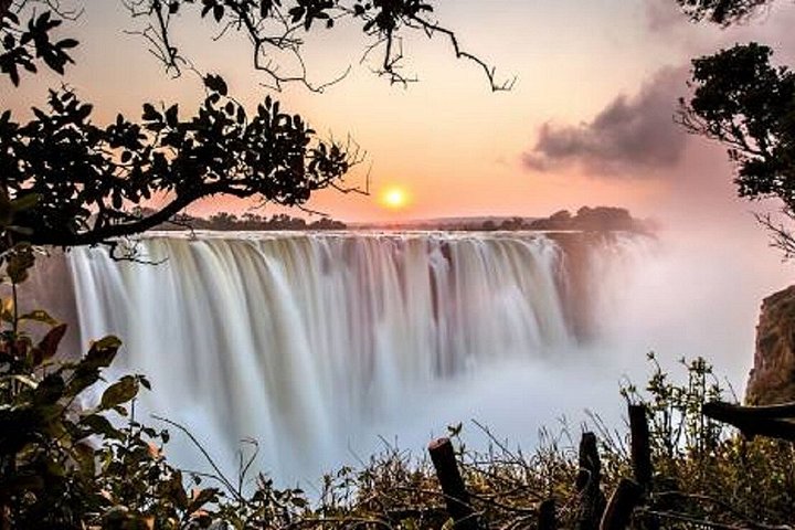 Lunar rainbow experience at victoria in Victoria Falls
