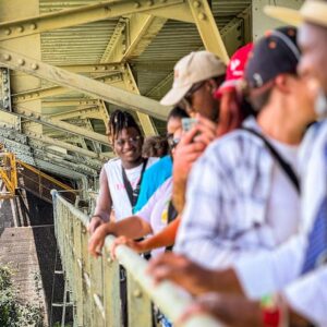 No fly zone - bridge in Victoria Falls