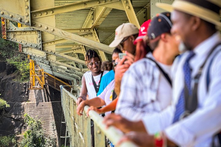 No fly zone - bridge in Victoria Falls