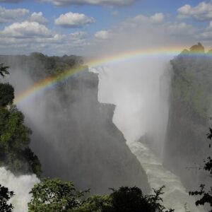 Private guided tour of rain in Victoria Falls