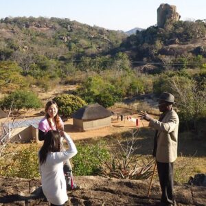 Silunguzi matopos village rock paintings in Matobo Hills