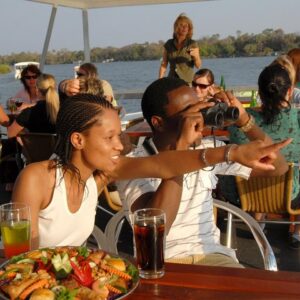 Sunset cruise guided falls tour in Victoria Falls