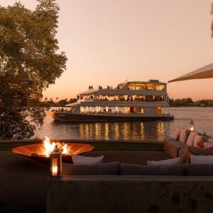 Sunset cruise zambezi explorer in Victoria Falls