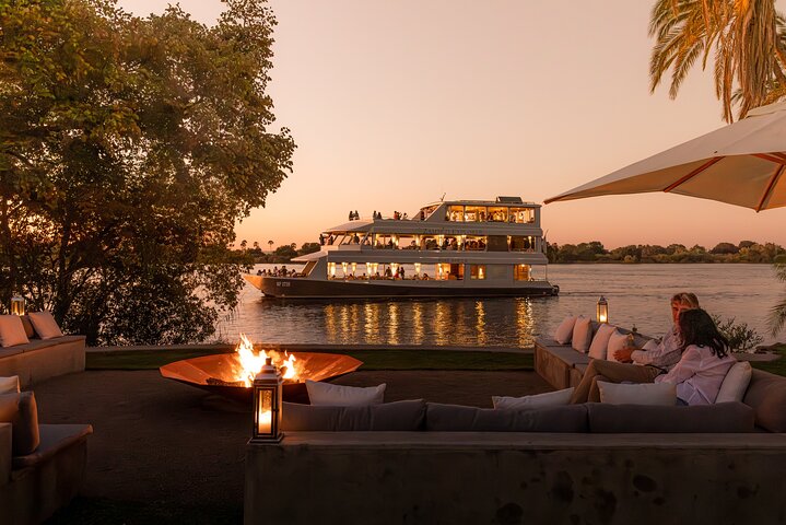 Sunset cruise zambezi explorer in Victoria Falls