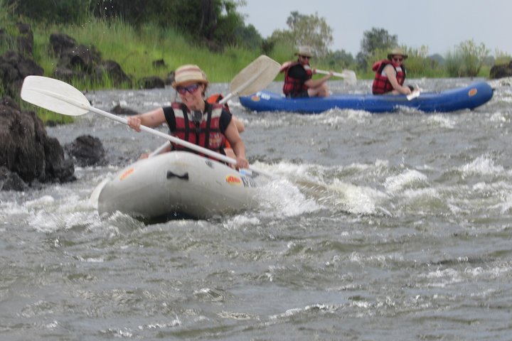Two days two nights canoeing in Victoria Falls