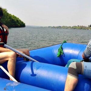 Upper zambezi raft float in Victoria Falls