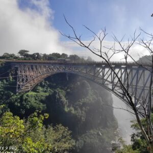Victoria falls bridge guided walking in Victoria Falls