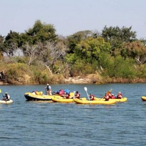 Victoria falls canoeing in Victoria Falls