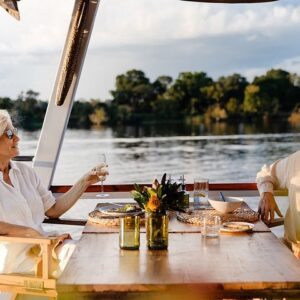 Victoria falls dinner cruise on the zambezi in Victoria Falls