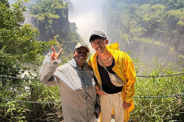 Victoria falls guided tour viewpoints in Victoria Falls