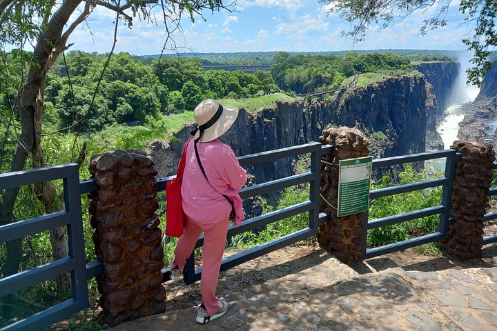 Victoria falls guided tour zambia in Victoria Falls