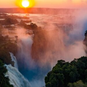Victoria falls sunrise guided tour in Victoria Falls