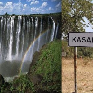 Victoria falls to kasane road in Victoria Falls