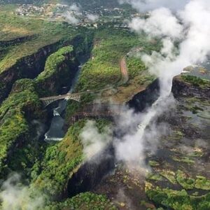 Victoria falls tour with helicopter in Victoria Falls