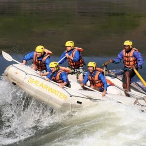 White water rafting in victoria in Victoria Falls