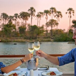 Zambezi river dinner cruise in Victoria Falls