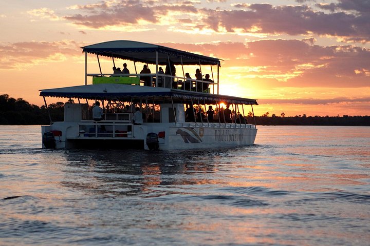 Zambezi river standard sunset cruise in Victoria Falls