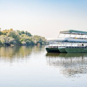 Zambezi sunset cruise wildlife drinks in Victoria Falls