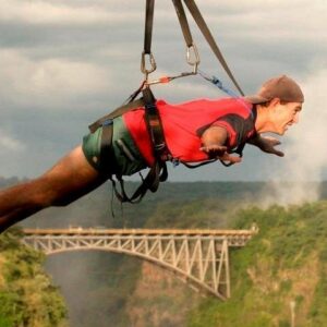 Zipline adventure from zimbabwe in Victoria Falls